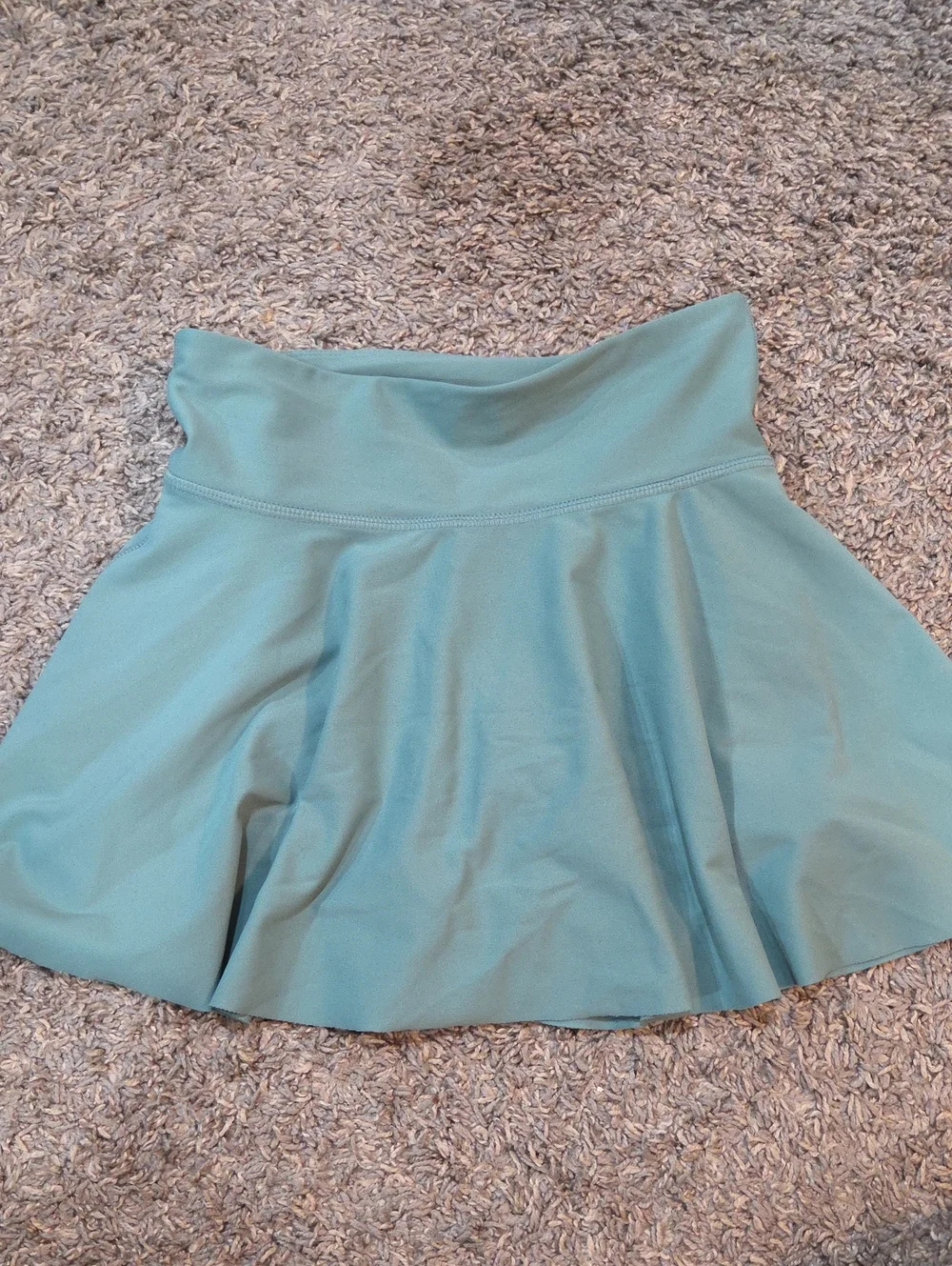Old Navy Active Aqua Flared Skater Skirt - Medium